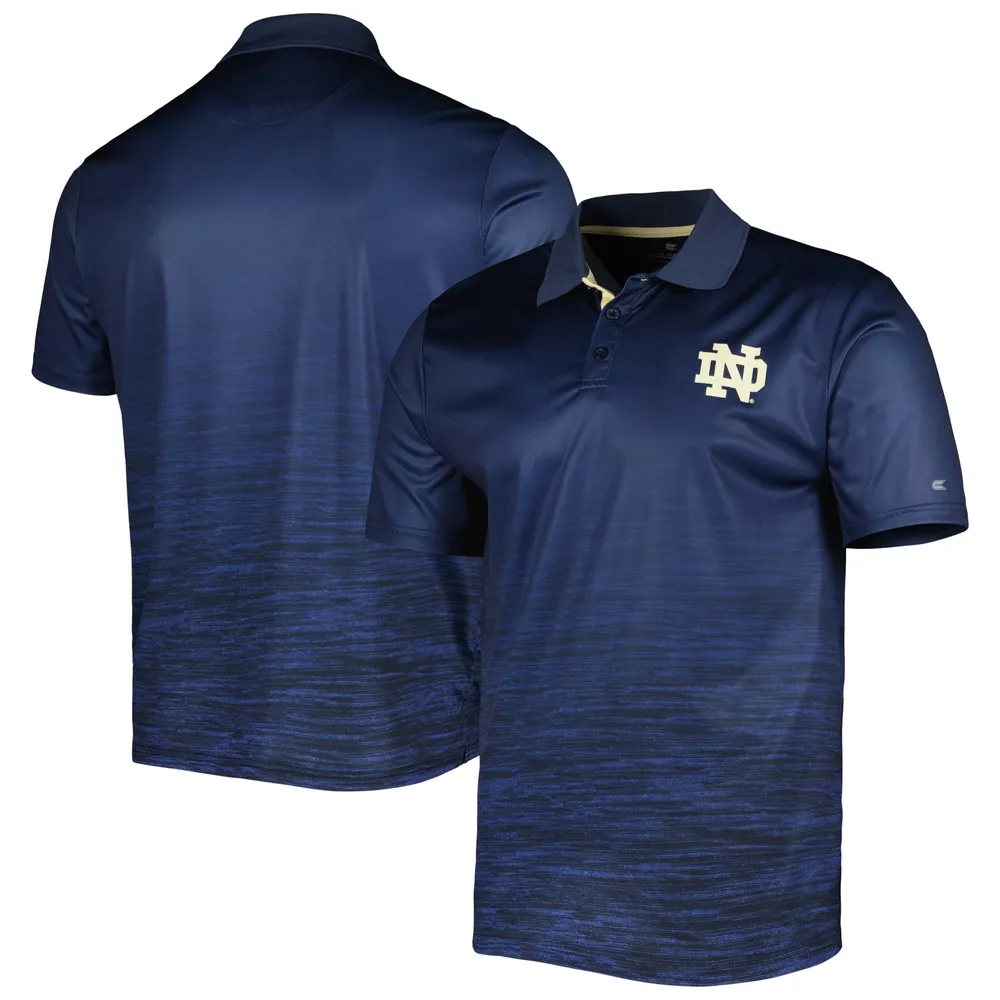 Polo Colosseum Navy Notre Dame Fighting Irish Marshall pour homme