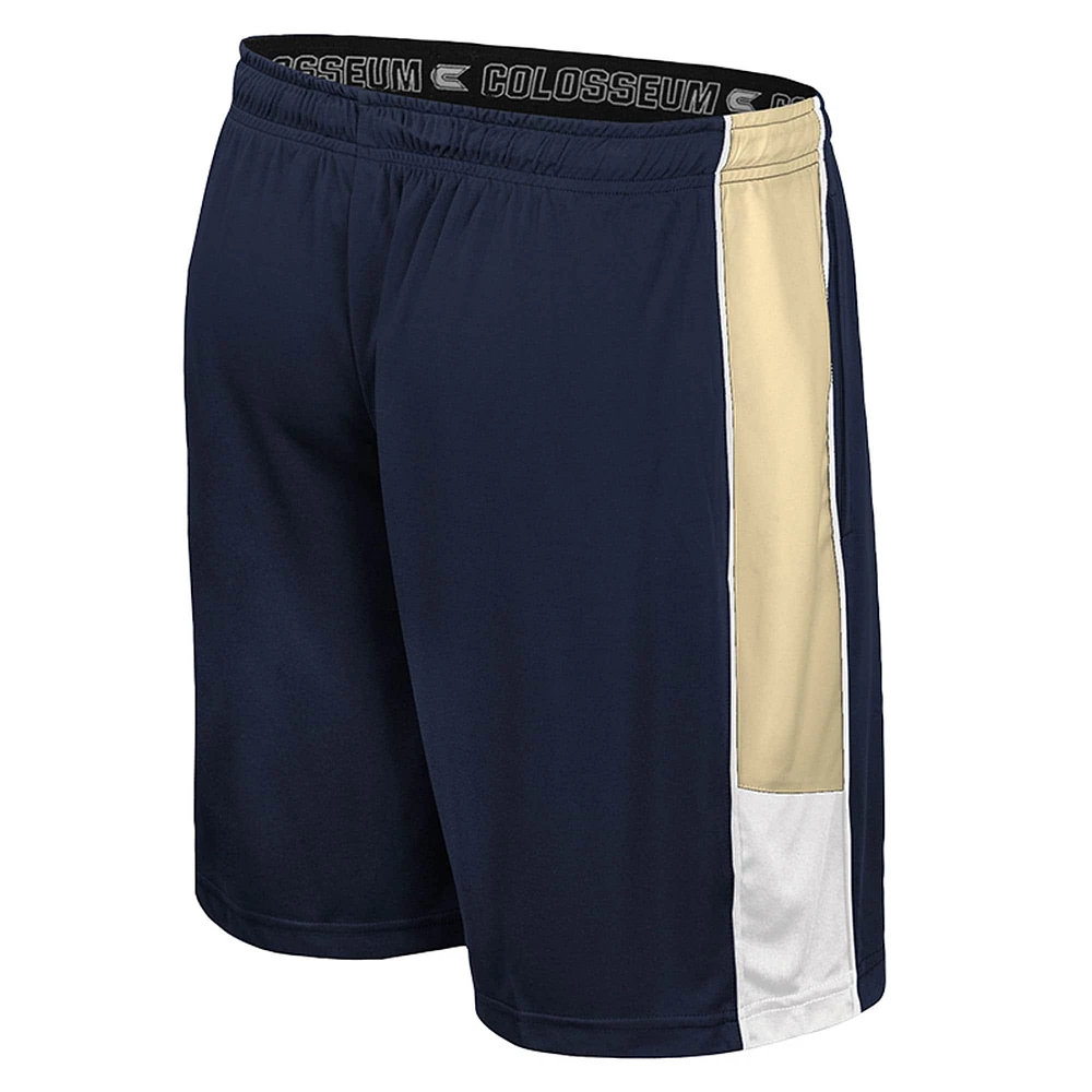 Men's Colosseum Navy Notre Dame Fighting Irish Quantum Shorts