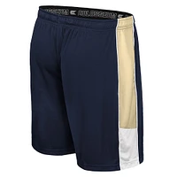 Men's Colosseum Navy Notre Dame Fighting Irish Quantum Shorts