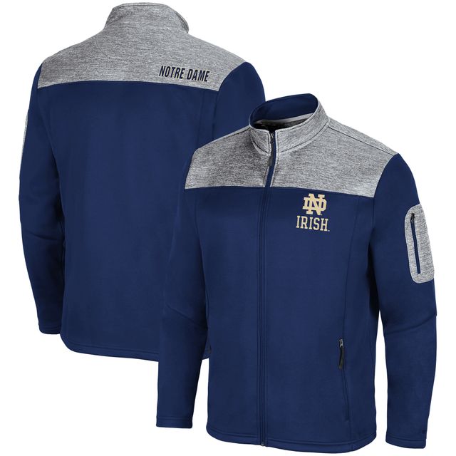 Veste Colosseum Navy Notre Dame Fighting Irish Third Wheel Full-Zip pour homme