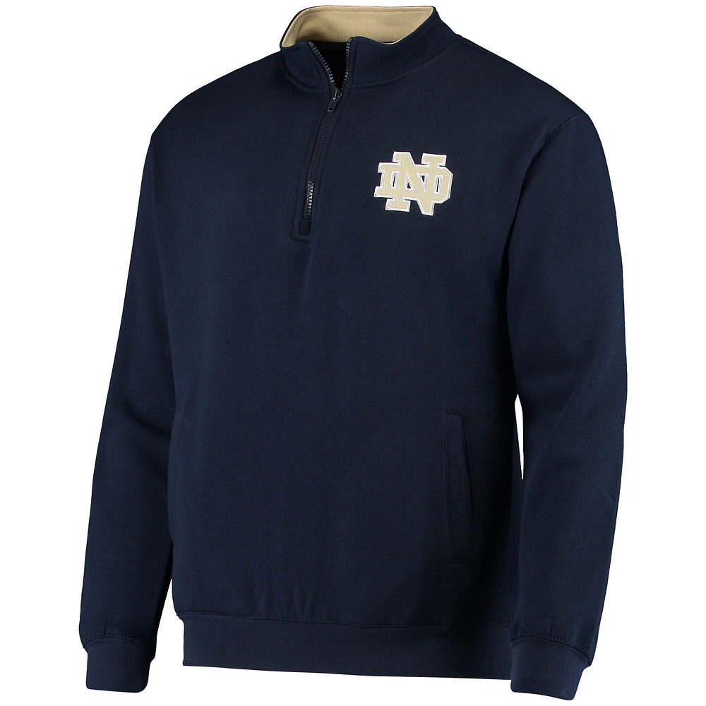 Veste Colosseum Navy Notre Dame Fighting Irish Tortugas Logo Quarter-Zip Jacket