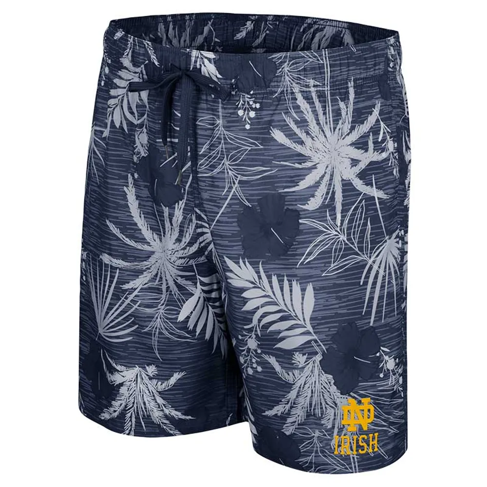 Men's Colosseum Navy Notre Dame Fighting Irish What Else is New Swim Shorts