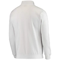 Colosseum White Notre Dame Fighting Irish Tortugas Logo Quarter-Zip Jacket