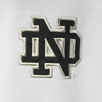 Colosseum White Notre Dame Fighting Irish Tortugas Logo Quarter-Zip Jacket