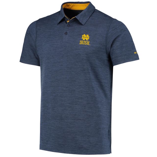 Polo Columbia Notre Dame Fighting Irish Tech Trail Omni-Shade pour homme