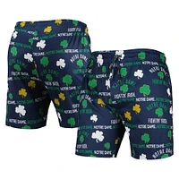 Concepts Sport Bleu marine Notre Dame Fighting Irish Flagship Allover Print Jam Short