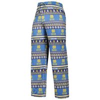 Men's Concepts Sport Navy Notre Dame Fighting Irish Ugly Sweater Knit Long Sleeve Top and Pant Set