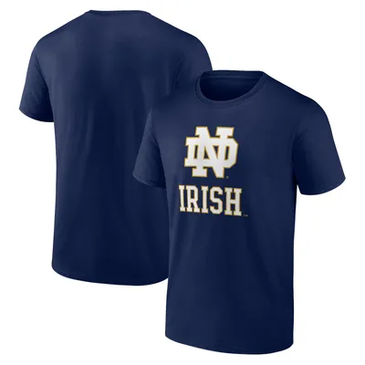Notre Dame Fighting Irish Fanatics Branded Team Logo T-Shirt - Navy