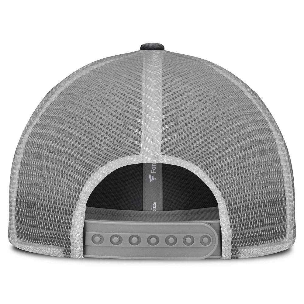 Men's Fanatics Charcoal Notre Dame Fighting Irish Ionic Trucker Adjustable Hat
