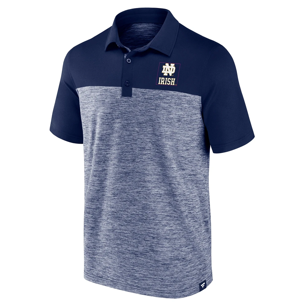 Men's Fanatics Navy Notre Dame Fighting Irish Omni Polo