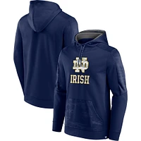 Sweat à capuche Fanatics Navy Notre Dame Fighting Irish On The Ball pour hommes