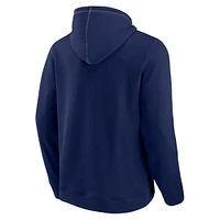 Men's Fanatics Navy Notre Dame Fighting Irish Toppler Fleece Pullover Hoodie