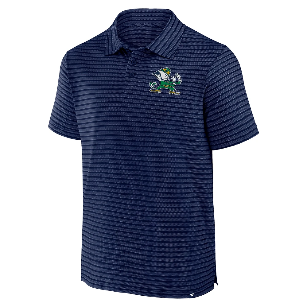Men's Fanatics Navy Notre Dame Fighting Irish Victory Calls Stripe Polo