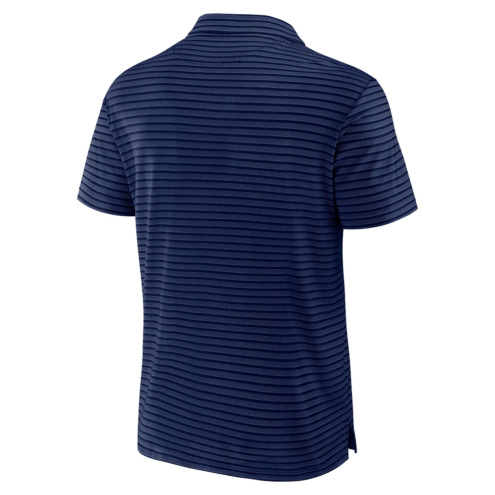 Men's Fanatics Navy Notre Dame Fighting Irish Victory Calls Stripe Polo