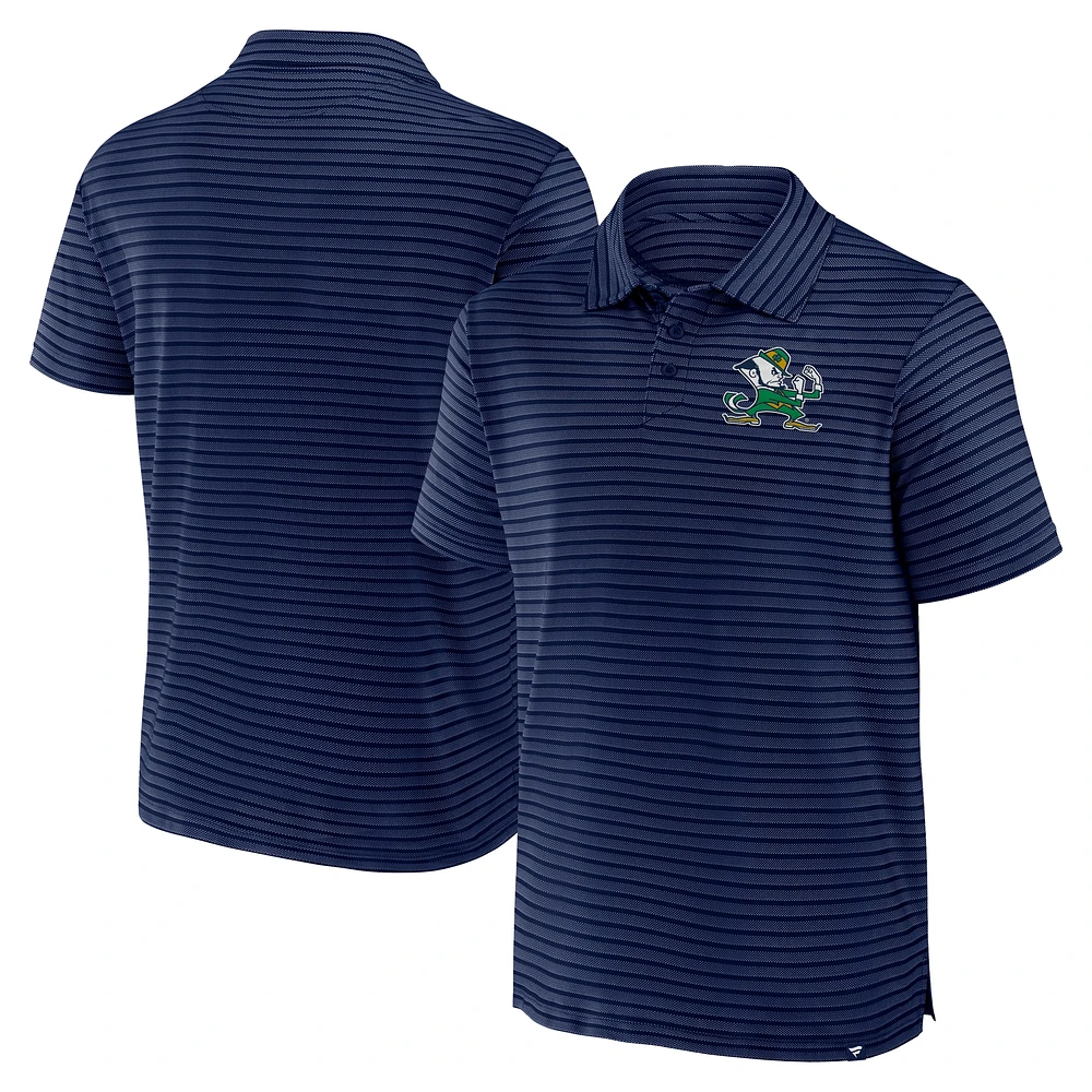 Men's Fanatics Navy Notre Dame Fighting Irish Victory Calls Stripe Polo