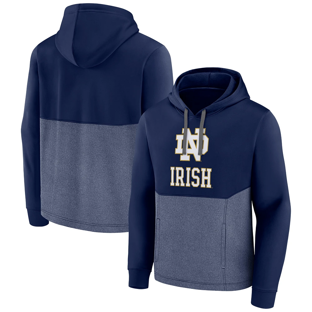 Men's Fanatics Navy Notre Dame Fighting Irish Winter Camp Pullover Hoodie