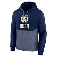 Men's Fanatics Navy Notre Dame Fighting Irish Winter Camp Pullover Hoodie