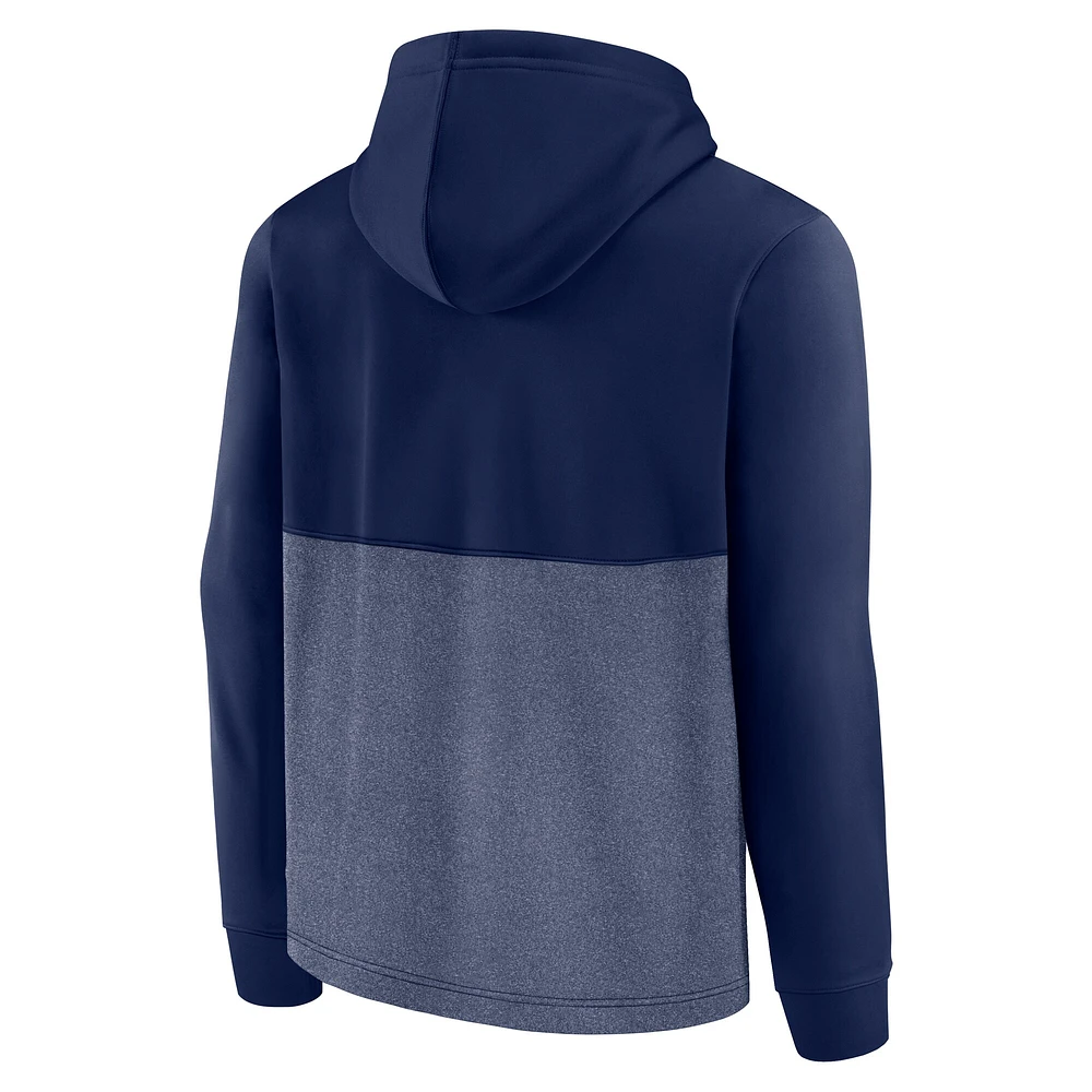 Men's Fanatics Navy Notre Dame Fighting Irish Winter Camp Pullover Hoodie