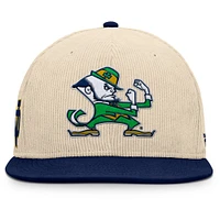 Men's Fanatics Tan Notre Dame Fighting Irish Catcher Snapback Hat