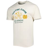 Men's League Collegiate Wear Heathered Cream Notre Dame Fighting Irish Guinness Here Come the T-Shirt