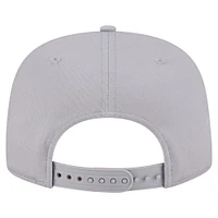 Casquette ajustable grise style golfeur Fighting Irish de Notre Dame pour homme de New Era