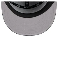 Men's New Era Navy Notre Dame Fighting Irish Adventure Canvas Split Panel 9FIFTY Snapback Hat