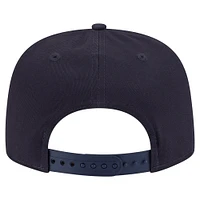 Men's New Era Navy Notre Dame Fighting Irish Adventure Team Text Golfer Snapback Hat