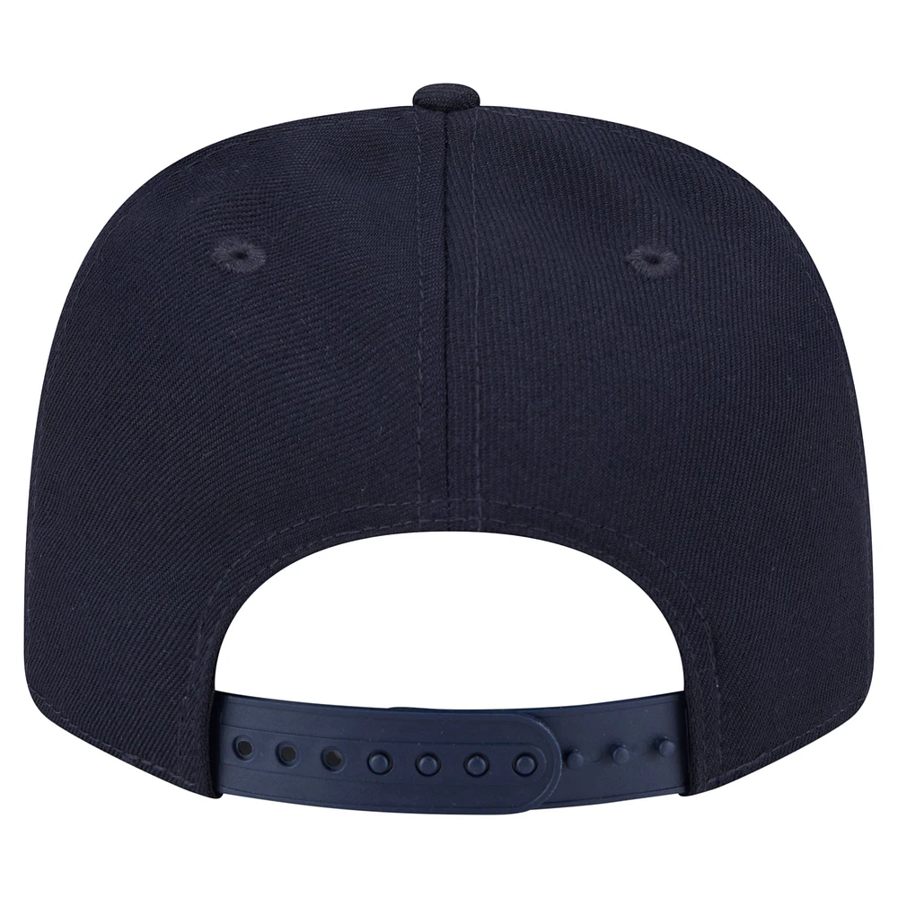 Men's New Era Navy Notre Dame Fighting Irish Game Day Multi-Rope 9SEVENTY Stretch-Snap Hat