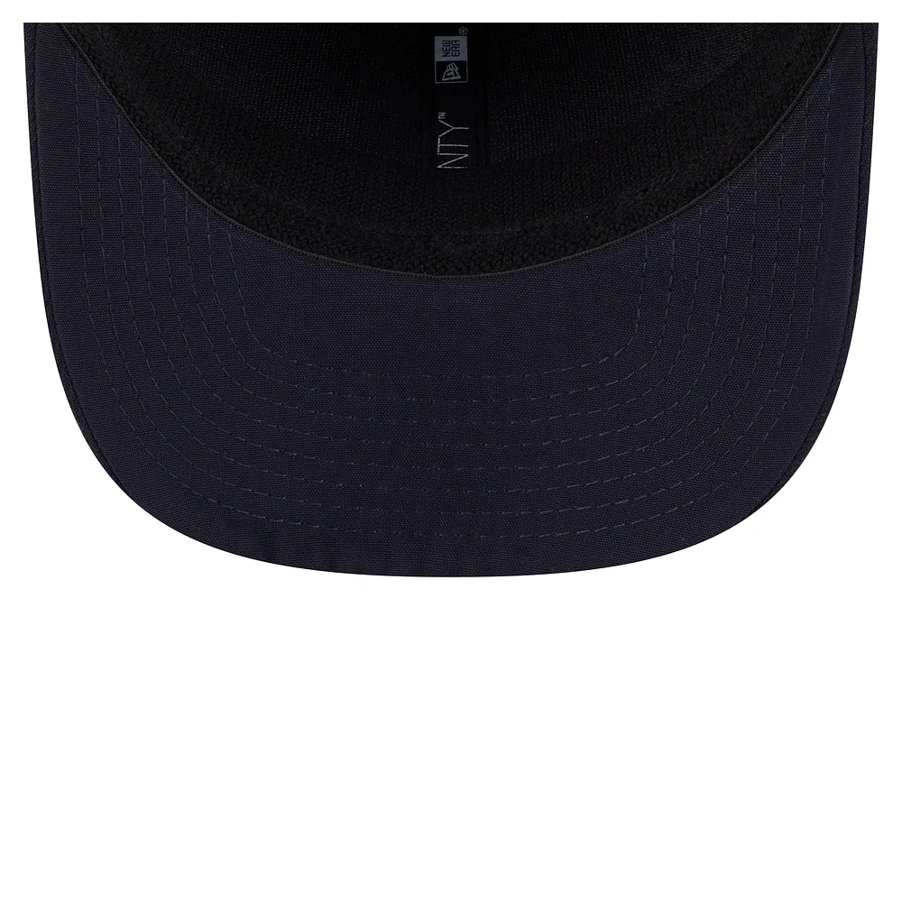 Men's New Era Navy Notre Dame Fighting Irish Game Day Multi-Rope 9SEVENTY Stretch-Snap Hat