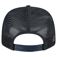 Men's New Era Navy Notre Dame Fighting Irish Primary 9SEVENTY Trucker Stretch-Snap Hat
