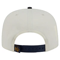 Casquette New Era blanche à bride arrière 9FIFTY Fighting Irish de Notre Dame pour homme