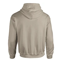 Men's  Tan Notre Dame Fighting Irish Upper Arch Letters Pullover Hoodie