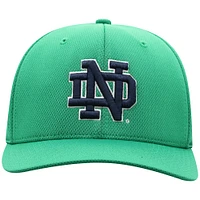 Casquette Flex verte avec logo Reflex de Notre Dame Fighting Irish pour homme Top of the World