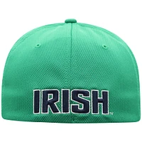 Casquette Flex verte avec logo Reflex de Notre Dame Fighting Irish pour homme Top of the World