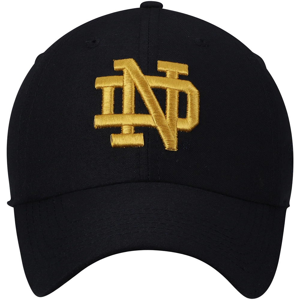 Casquette réglable Top of the World Navy Notre Dame Fighting Irish Staple pour homme