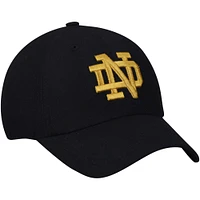 Casquette réglable Top of the World Navy Notre Dame Fighting Irish Staple pour homme