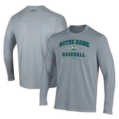 Notre Dame Fighting Irish Under Armour Baseball Performance Long Sleeve T-Shirt