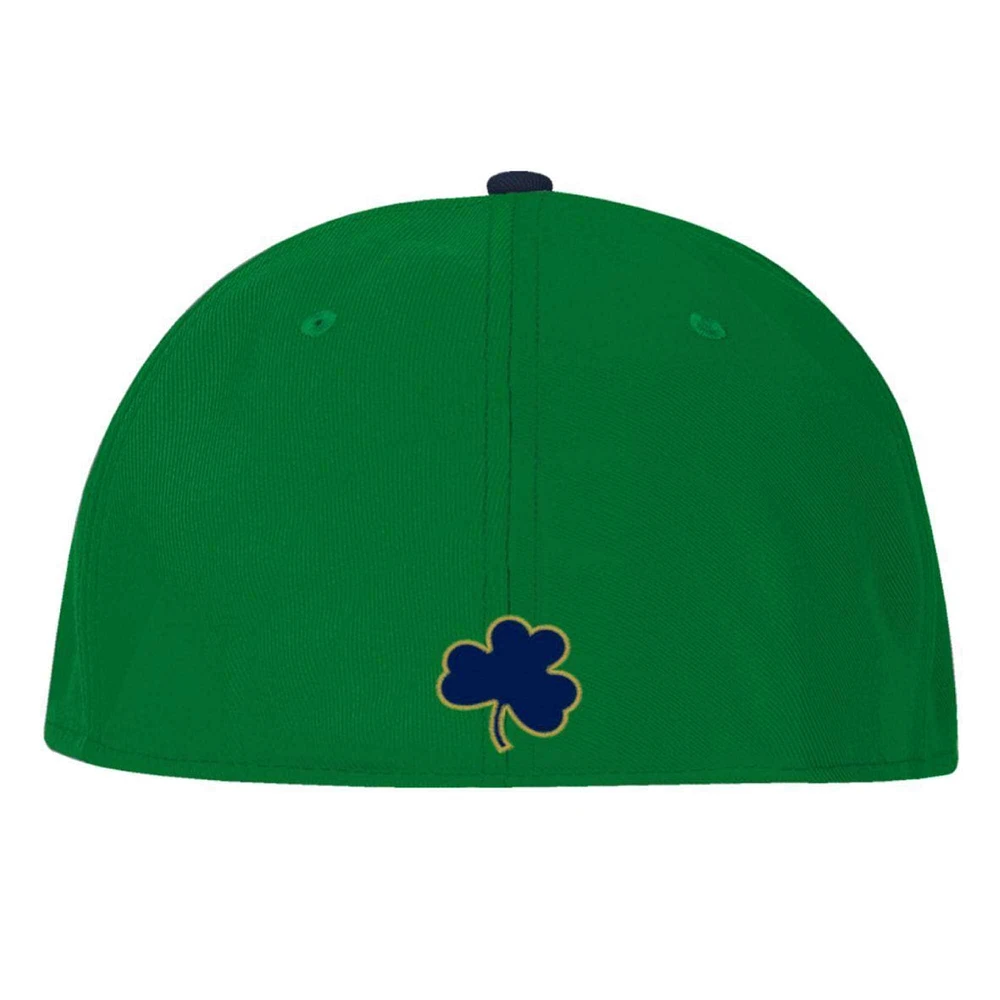 Men's Under Armour  Green Notre Dame Fighting Irish Baseball Fitted Hat