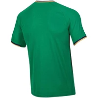 Men's Under Armour Green Notre Dame Fighting Irish Softball V-Neck Jersey