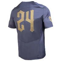 Under Armour Navy Notre Dame Fighting Irish 2024 Shamrock Series Réplique maillot pour homme