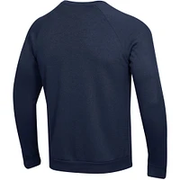 Men's Under Armour  Navy Notre Dame Fighting Irish Coaches Rival Raglan Pullover Sweatshirt