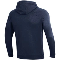 Men's Under Armour Navy Notre Dame Fighting Irish Primary School Logo All Day Raglan Pullover Hoodie