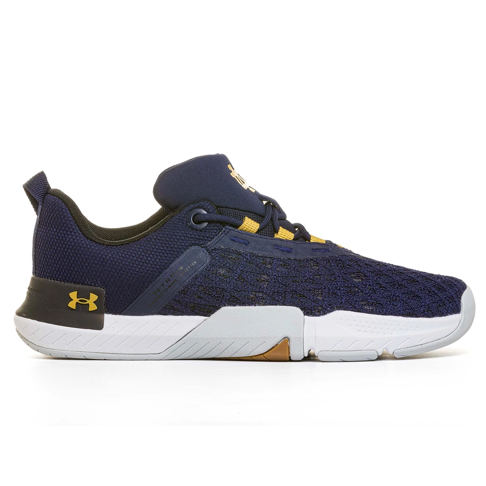 Chaussures d'entraînement Under Armour Marine Notre Dame Fighting Irish TriBase Reign 5 pour hommes