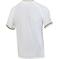 Maillot de baseball blanc Under Armour Notre Dame Fighting Irish Replica pour hommes