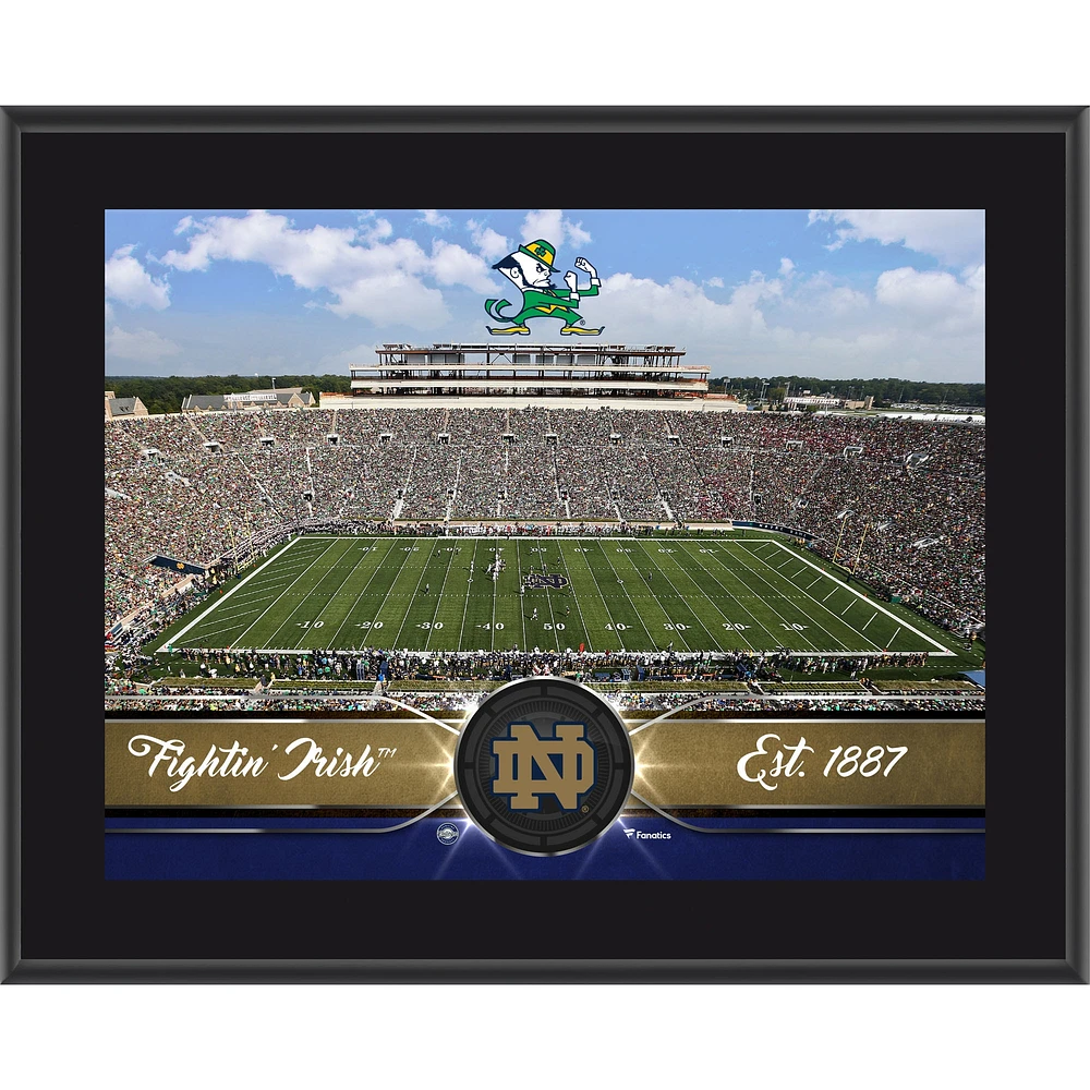 Notre Dame Fighting Irish 10.5" x 13" Sublimated Team Plaque