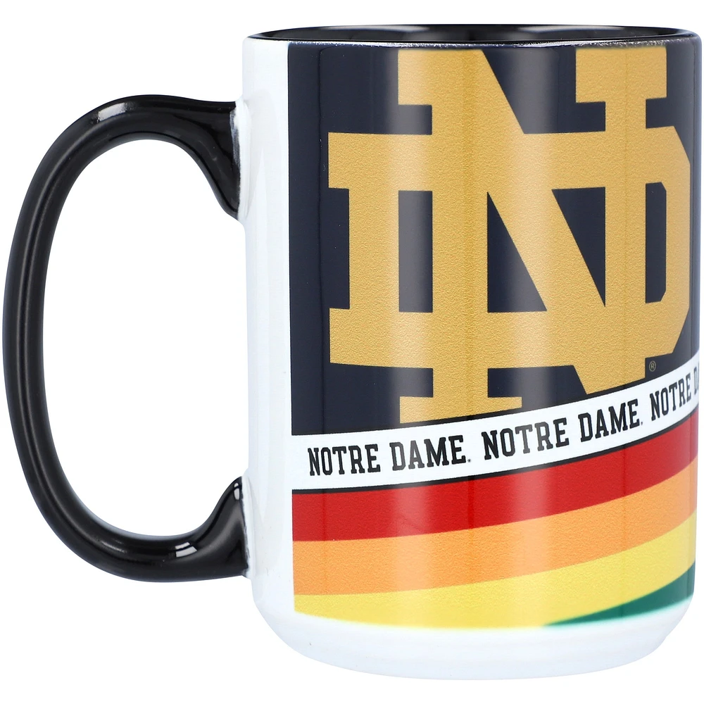 Notre Dame Fighting Irish 15 oz. Tasse en céramique de fierté