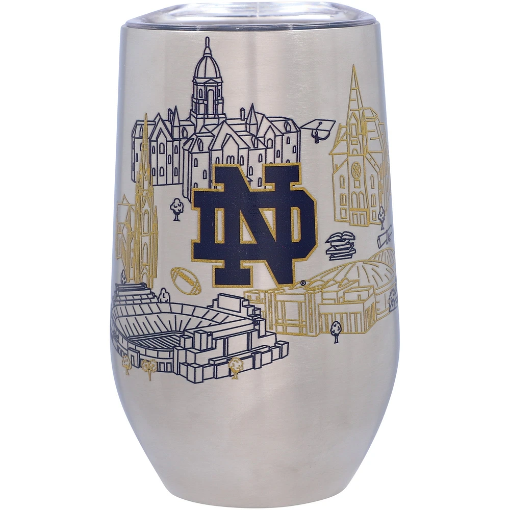 Notre Dame Fighting Irish 16 oz. Gobelet incurvé Campus