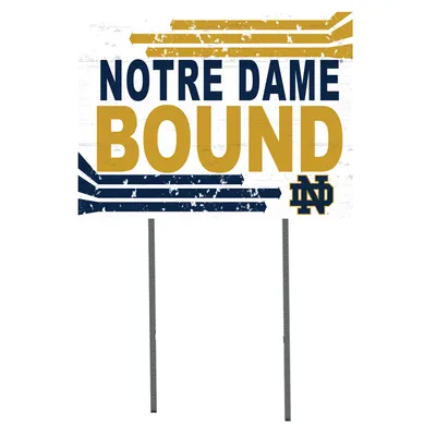 Notre Dame Fighting Irish 18'' x 24'' Bound Yard Sign
