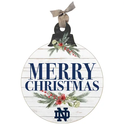 Notre Dame Fighting Irish 20'' x 24'' Merry Christmas Ornament Sign