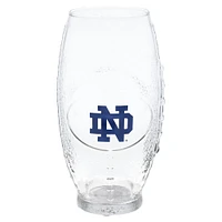 Notre Dame combattant les Irlandais 23oz. Verre de football